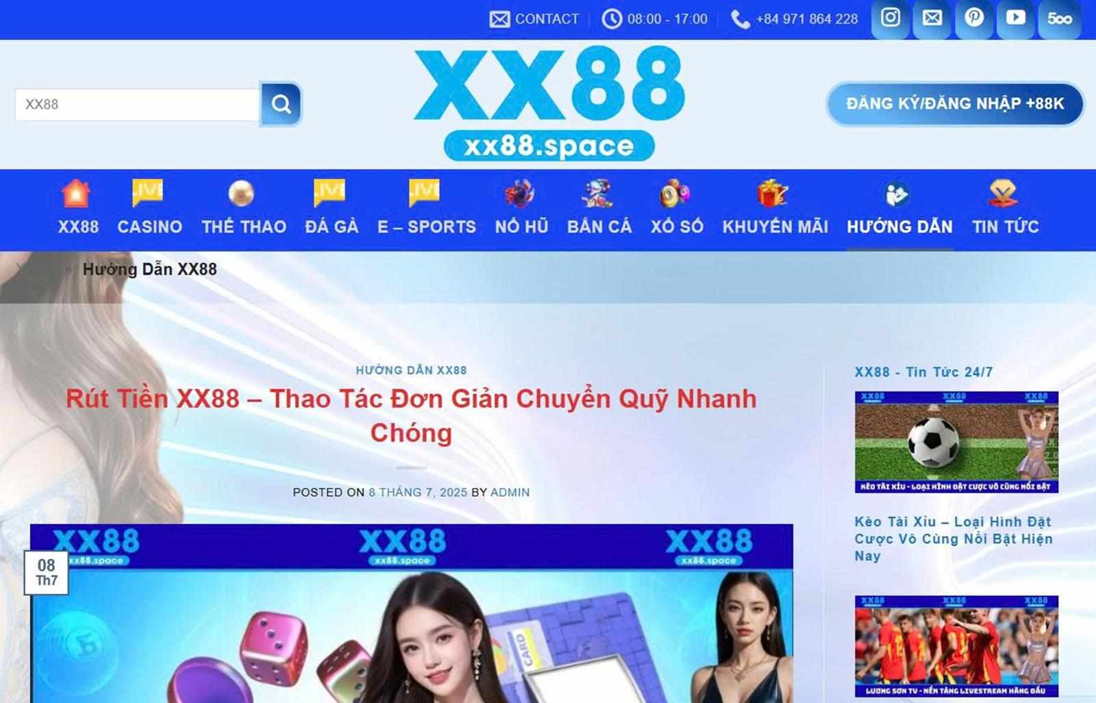 Hướng Dẫn XX88 Cách Đăng Ký Và Sử Dụng Nền Tảng