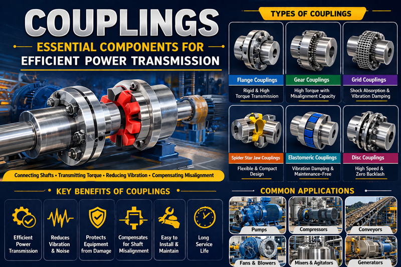 Couplings: Essential Components for Efficient Power Transmission