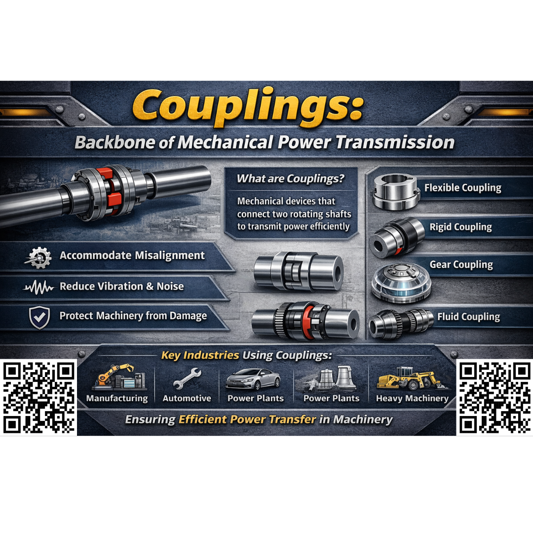 Couplings in Mechanical Systems: Enhancing Efficiency and Machine Reliability