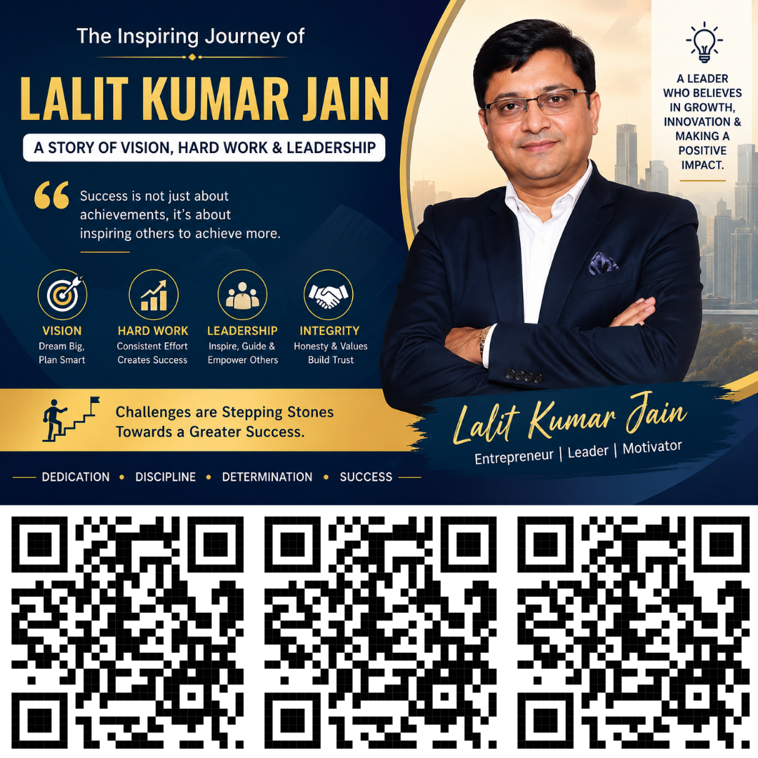 Lalit Kumar Jain: A Professional Journey Defined by Leadership and Growth