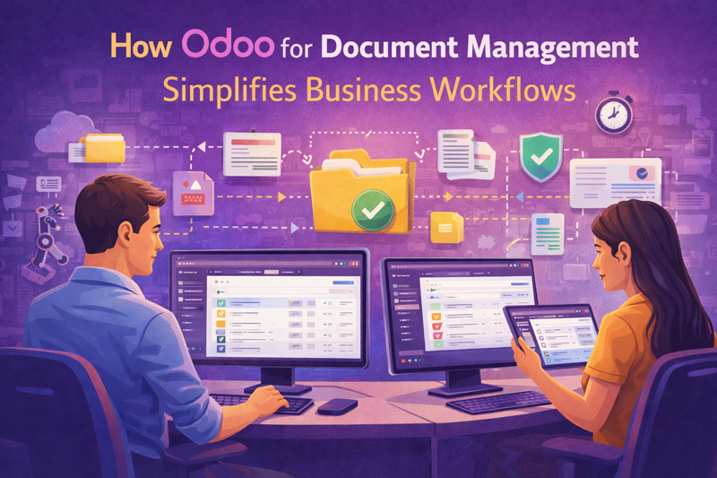 Odoo for Document Management Streamlined Digital Workflows
