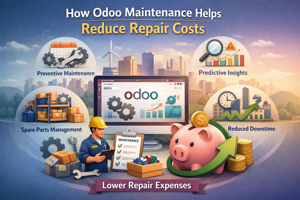 How Odoo Maintenance Helps Reduce Repair Costs