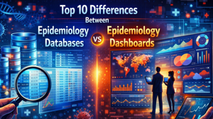 Top 10 Differences Between Epidemiology Databases and Epidemiology Dashboards