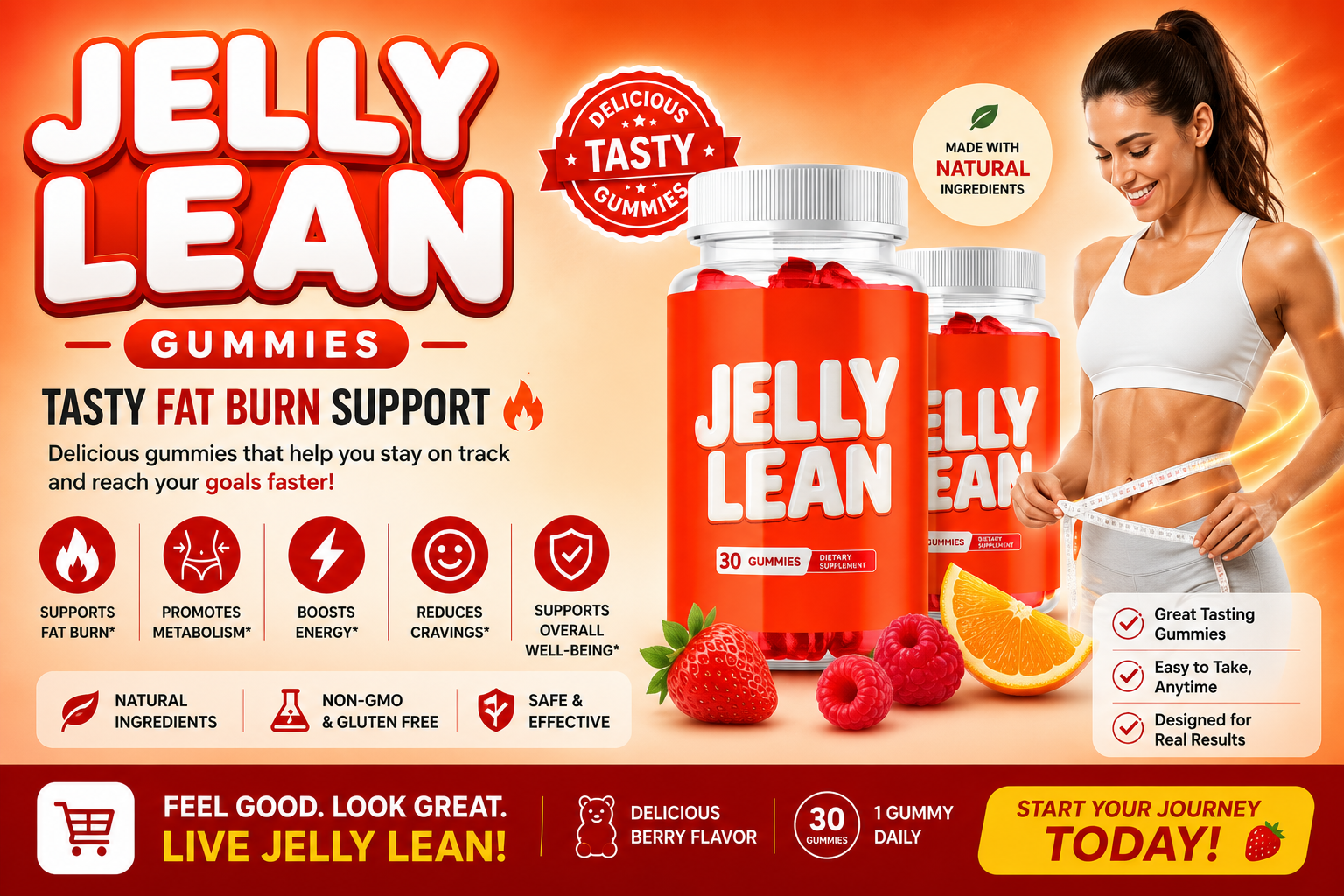 Jelly Lean Gummies – Natural Weight Management Support