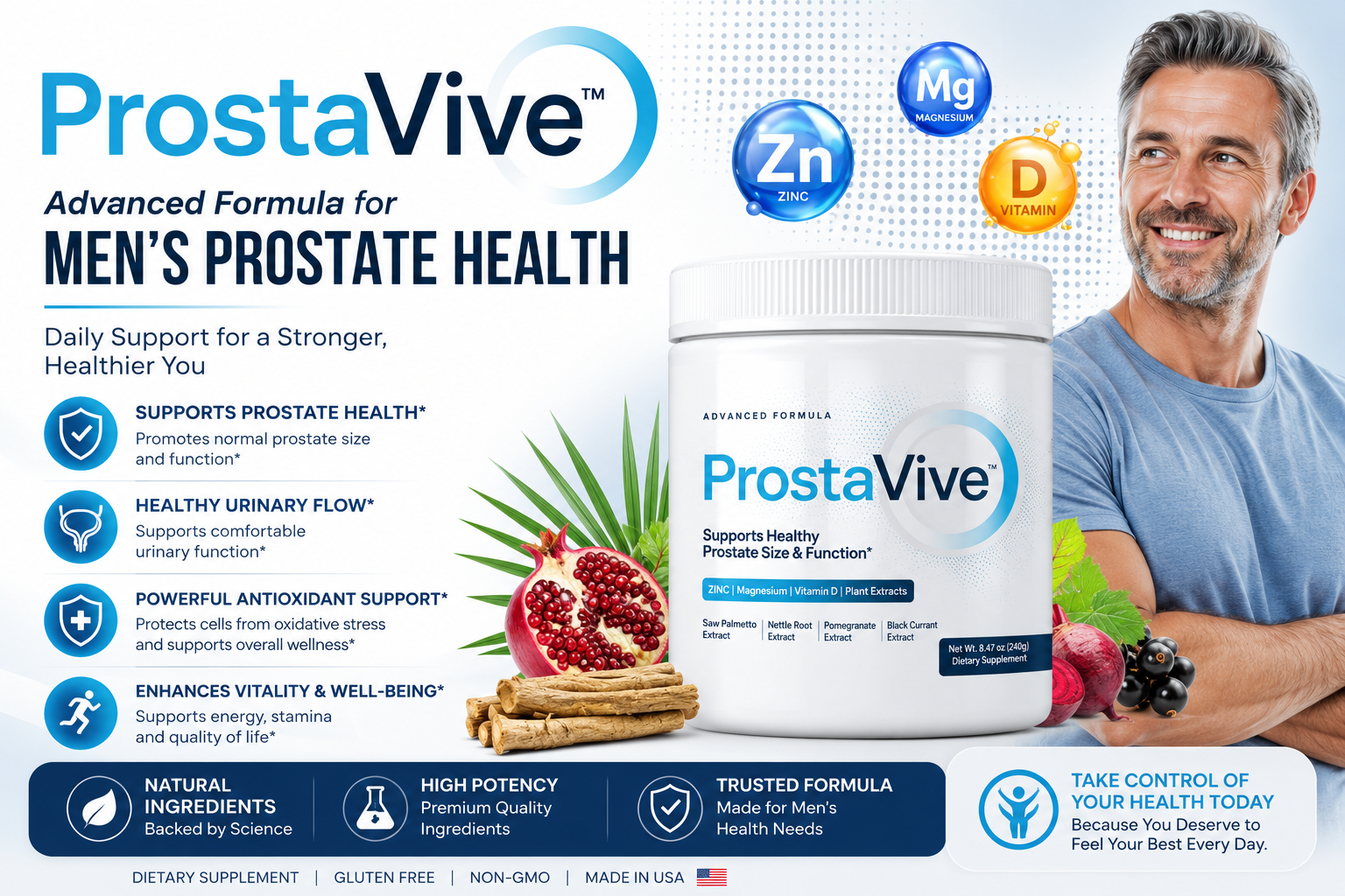 ProstaVive – Prostate & Urinary Health Formula