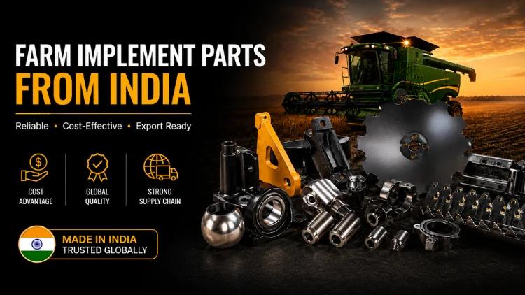 Why Do Global Distributors Source Farm Implement Parts from India?