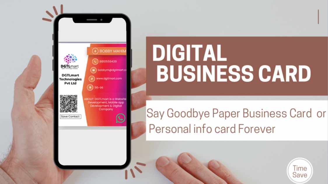 Free Digital Business Card - Digicard Free Visiting Card Maker