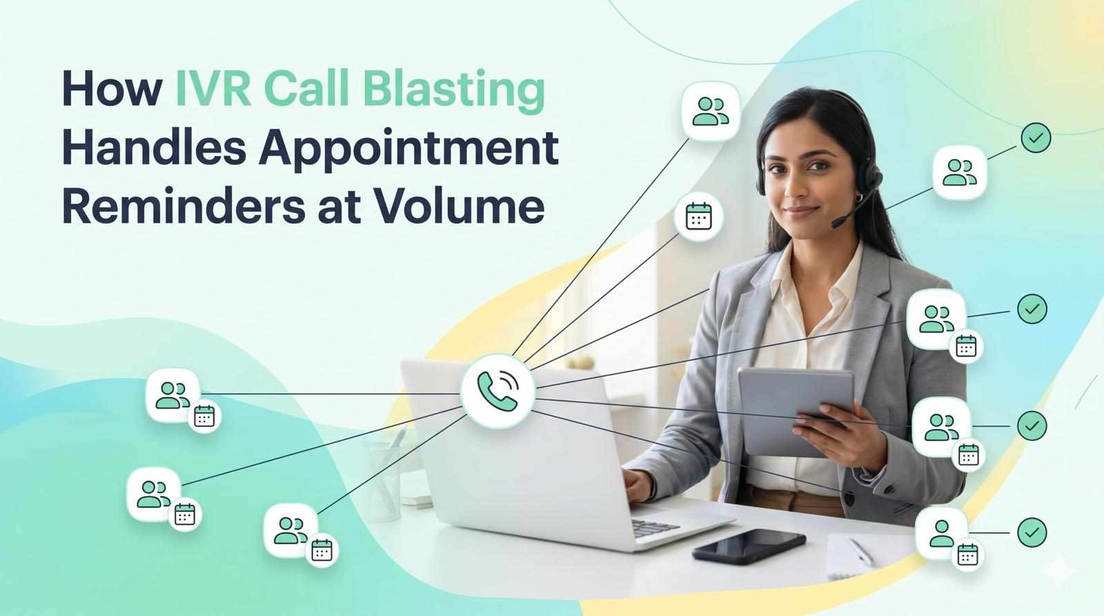 How IVR Call Blasting Handles Appointment Reminders at Volume