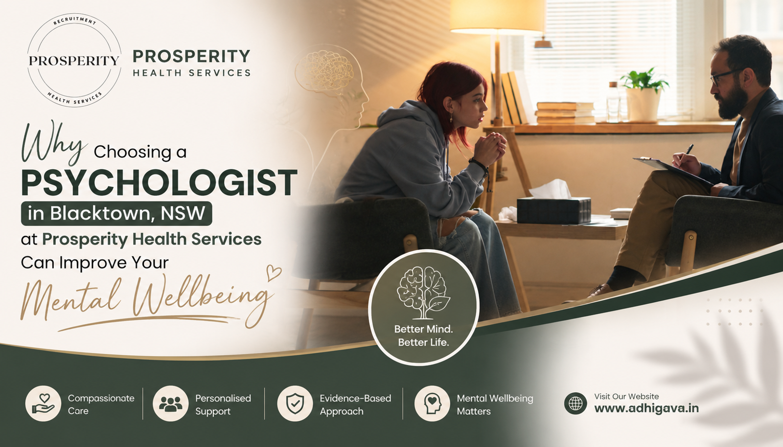 Why Choosing a Psychologist in Blacktown, NSW at Prosperity Health Services Can Improve Your Mental Wellbeing