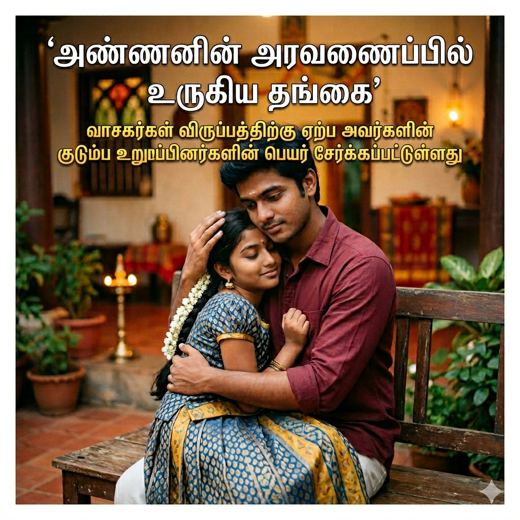 அண்ணனின் அரவணைப்பில் உருகிய தங்கை