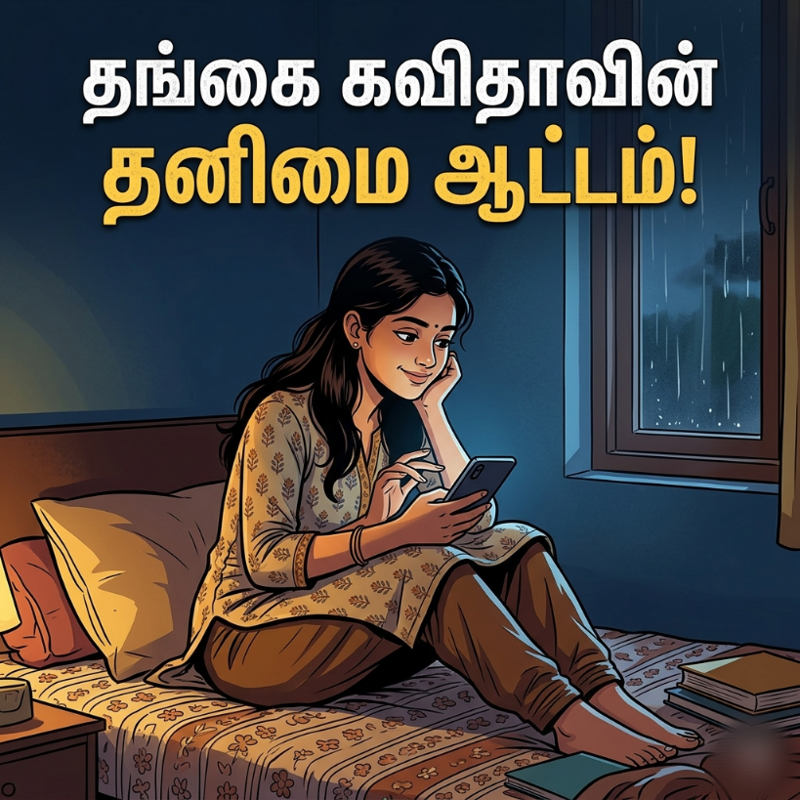 தங்கை கவிதாவின் தனிமை ஆட்டம்!