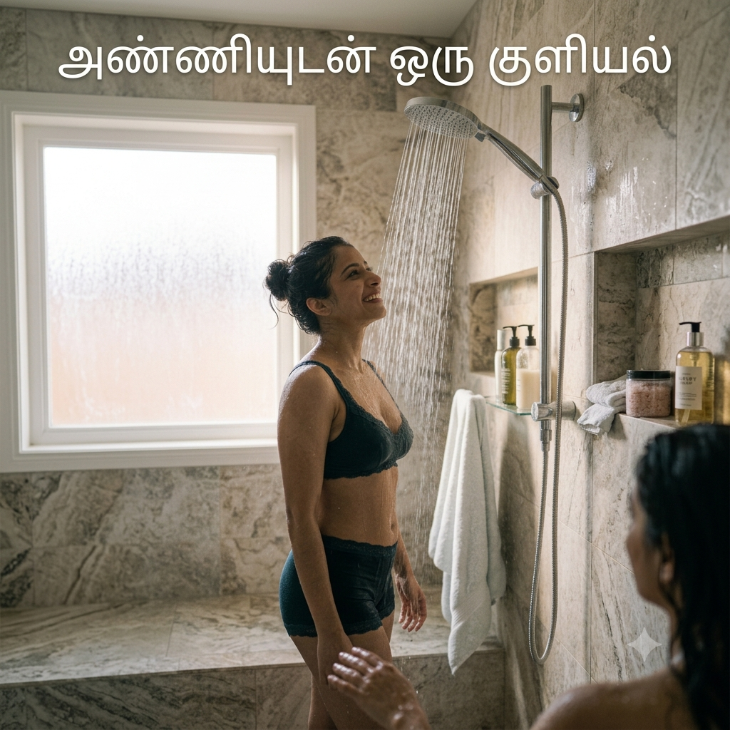 அண்ணி உடன் ஒரு குளியல்