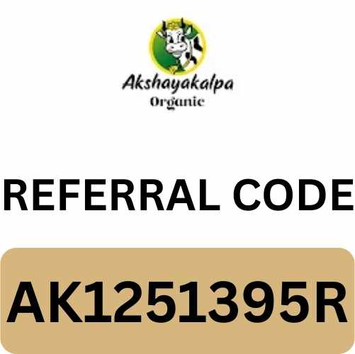 Akshayakalpa App Referral Code "AK1251395R" Get 250Rs Cashback