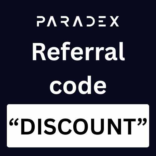 Paradex Referral code 2026 “DISCOUNT” Get 5% Extra XP Bonus