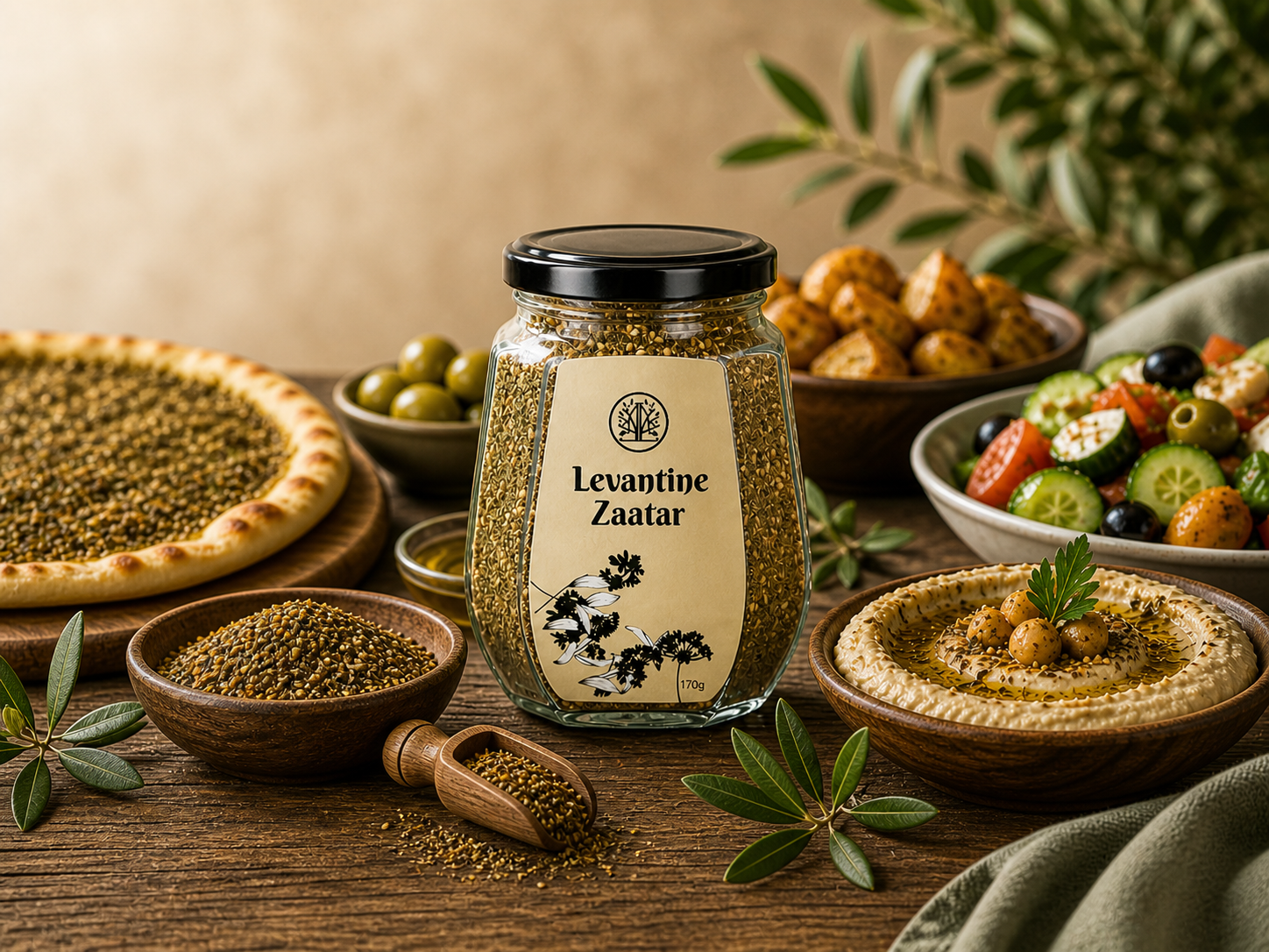 Why Authentic Levantine Za’atar Is One of the Most Loved Mediterranean Spice Blends
