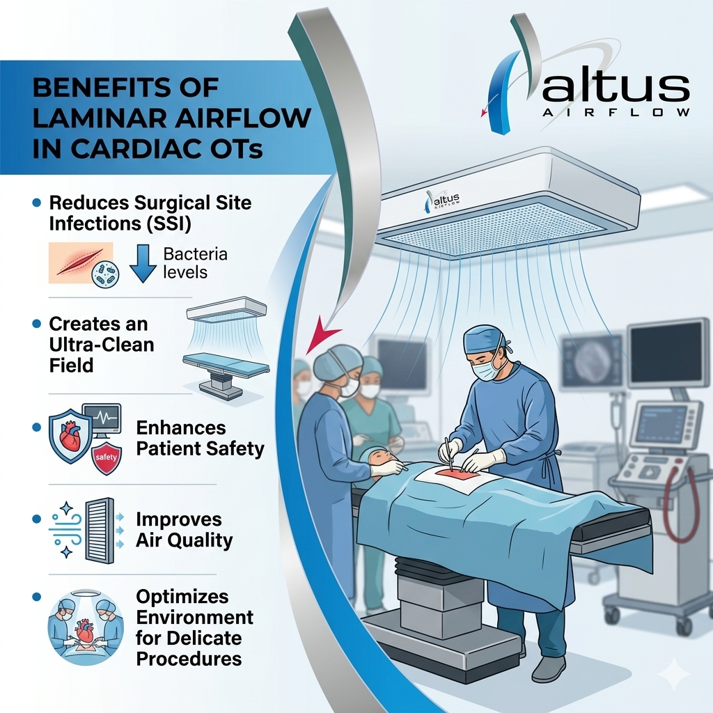 What Are the Benefits of Laminar Airflow in Cardiac OTs?