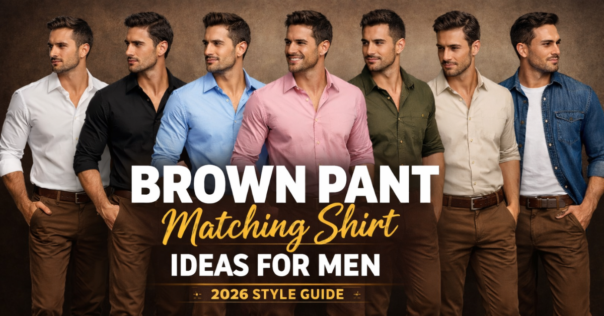 Brown Pant Matching Shirt Combinations