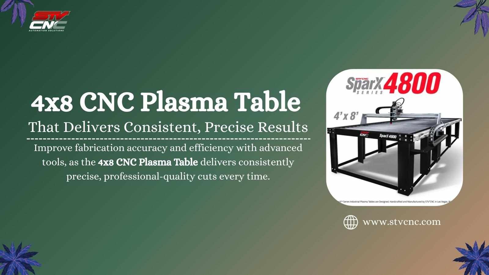 4x8 CNC Plasma Table That Delivers Consistent, Precise Results