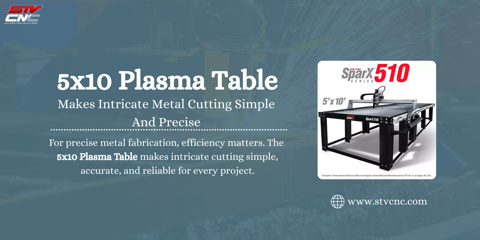 5x10 Plasma Table Makes Intricate Metal Cutting Simple And Precise