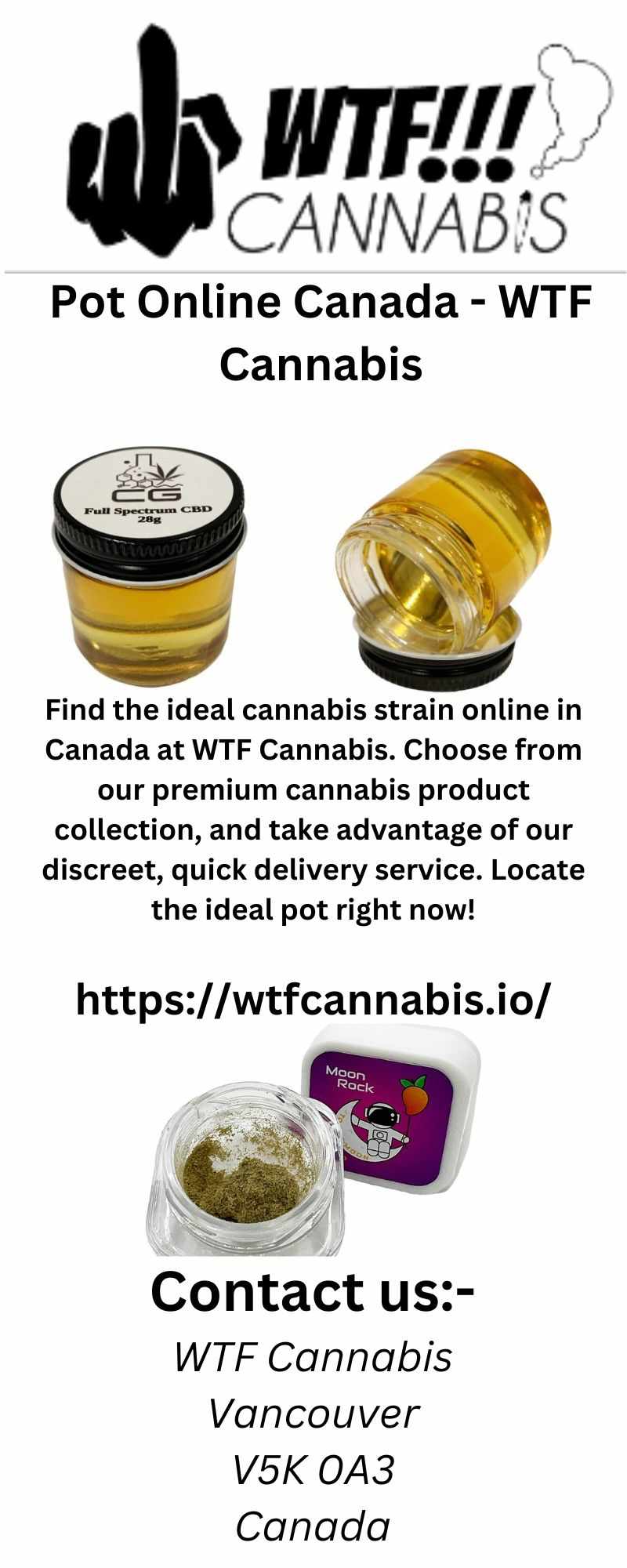 Pot Online Canada - WTF Cannabis