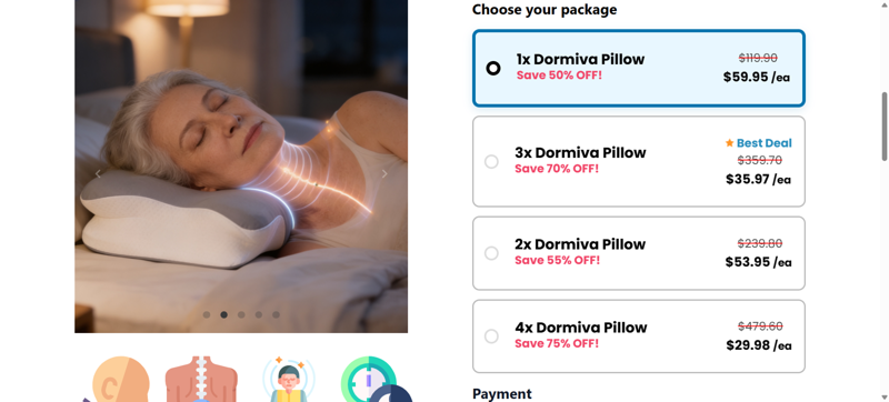 What Are Dormiva Pillow?