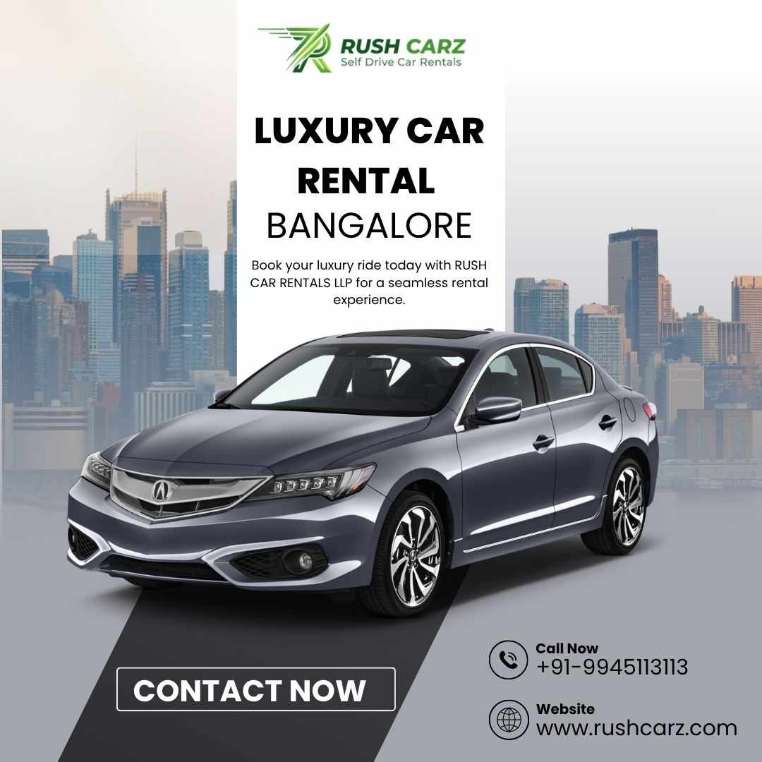 Exclusive Luxury Car Rental Bangalore Service Book Today