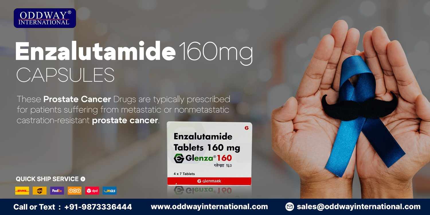 Enzalutamide 160mg Buy Online | Enzalutamide Capsule - Oddwayinternational