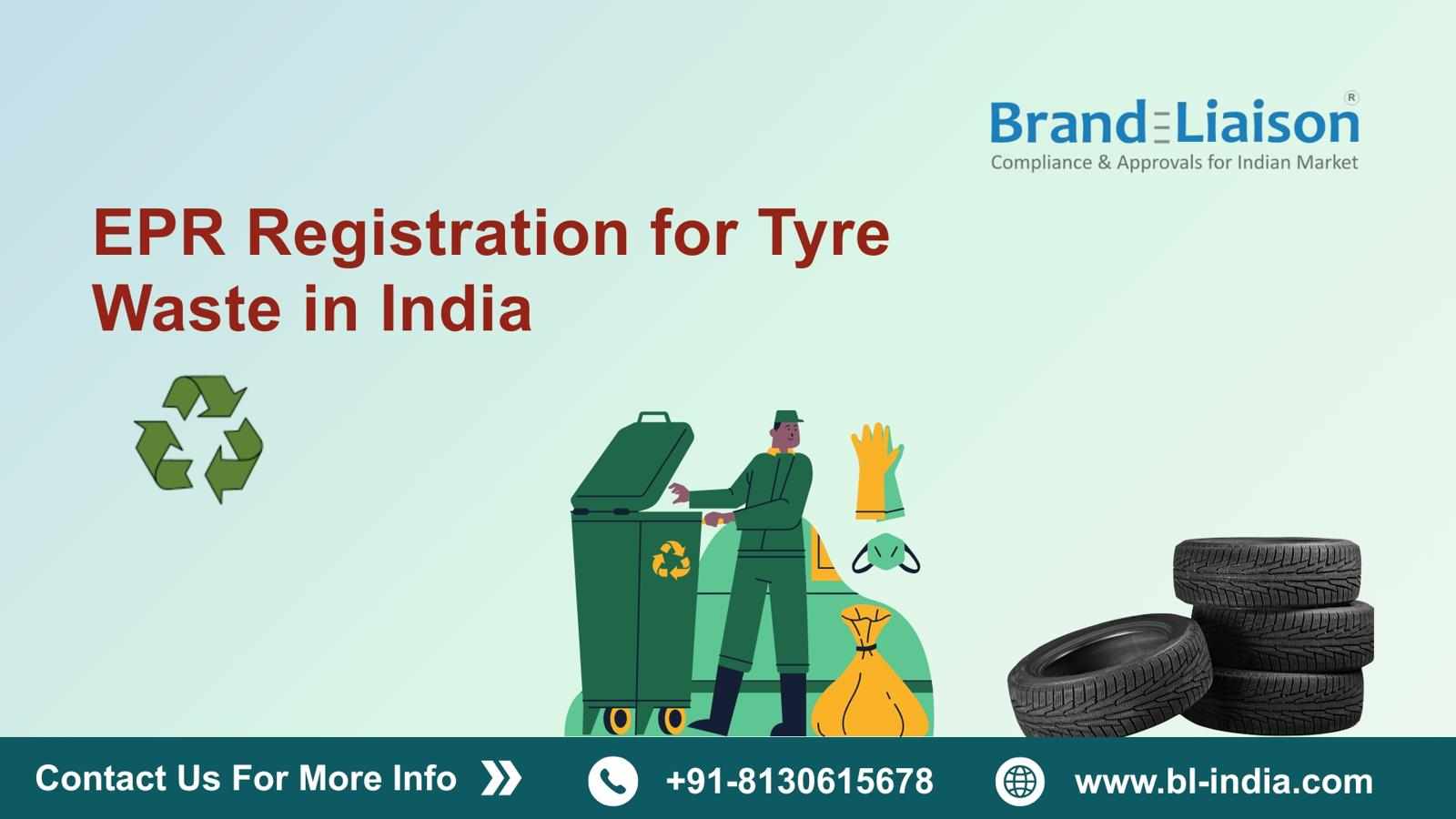 How to apply for EPR Registration for Tyre Waste in India?