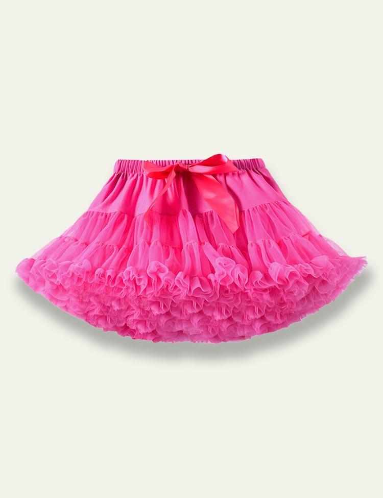 Twirl in Style: Bebehanna Tulle Fluffy Pleated Skirt