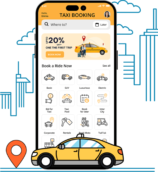 Uber Clone App for Argentina – Ride-Hailing Solution
