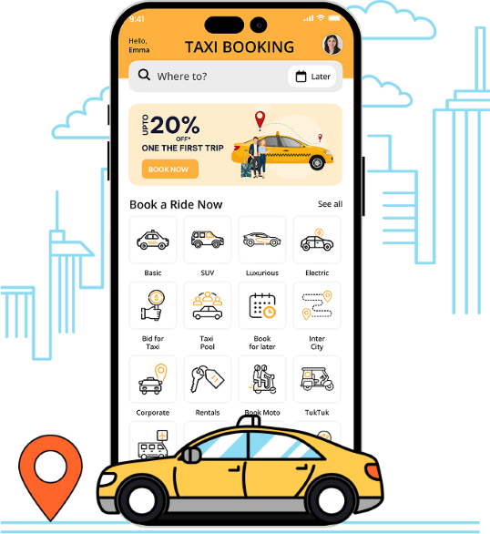 Launch Your AI-Powered Uber Clone Ride App Today