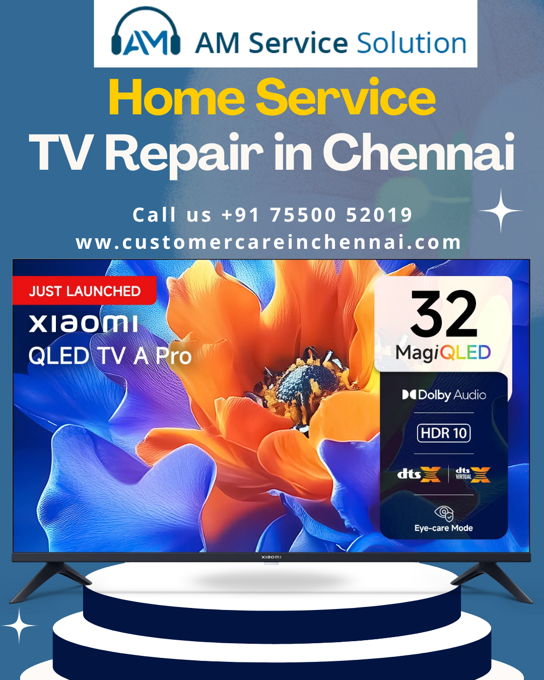 Home Service TV Repair in Chennai | AM Service Solution