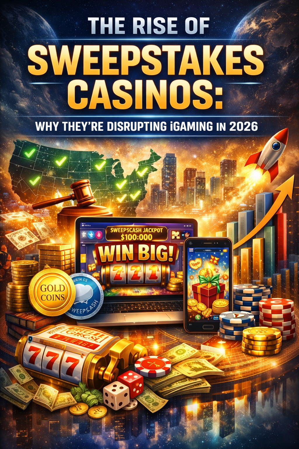 The Rise of Sweepstakes Casinos: Why They’re Disrupting iGaming in 2026
