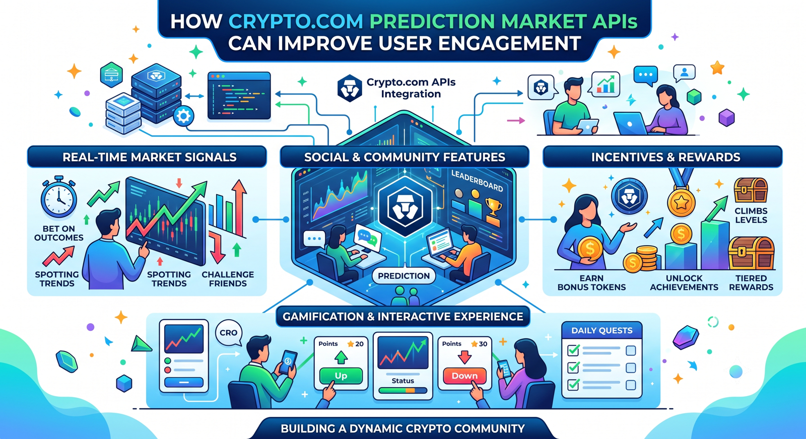 How Crypto.com Prediction Market APIs Can Improve User Engagement