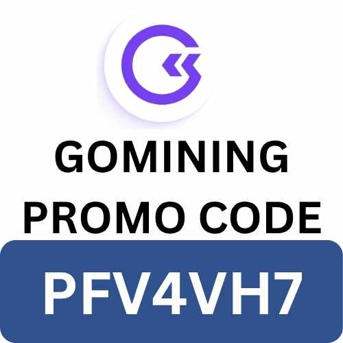 Gomining Promo Code “PFV4VH7” Get 5% Extra Earning