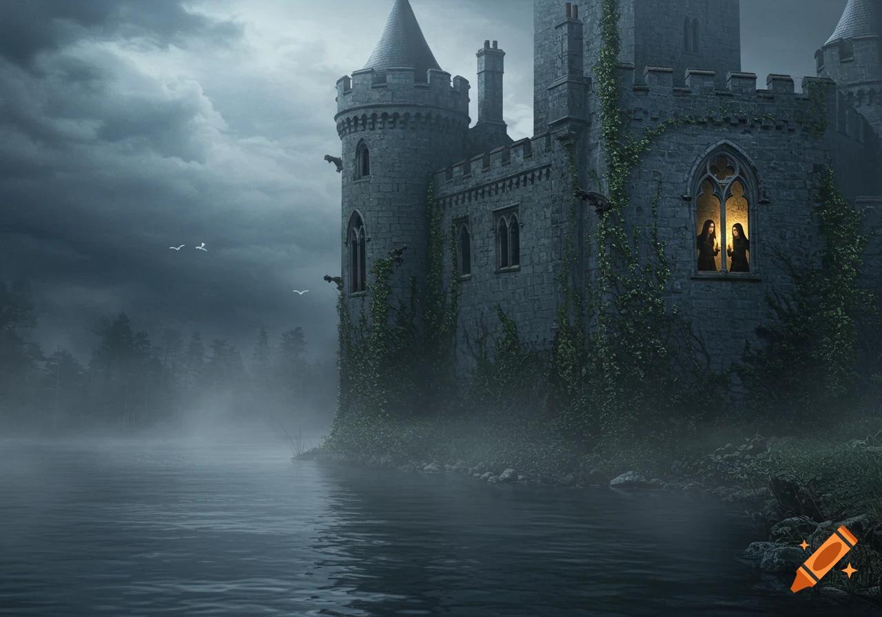 THE HOUSE BENEATH BLACK WATER