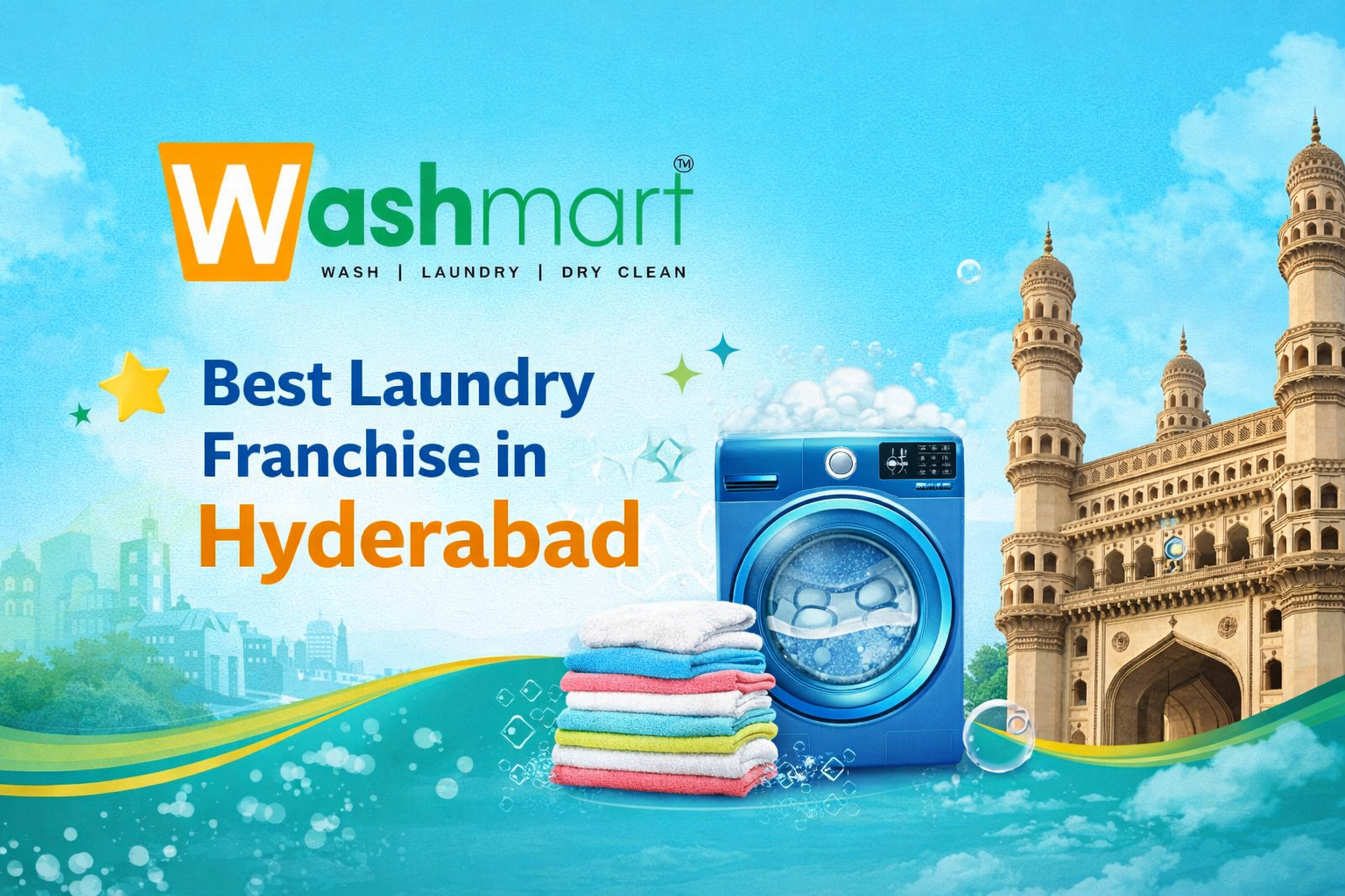 Washmart Best Laundry Franchise in Hyderabad – Start a Profitable Laundry Franchise Business