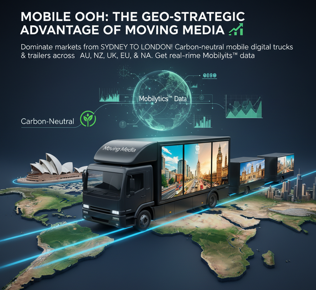 Mobile OOH: The Geo-Strategic Advantage of Moving Media