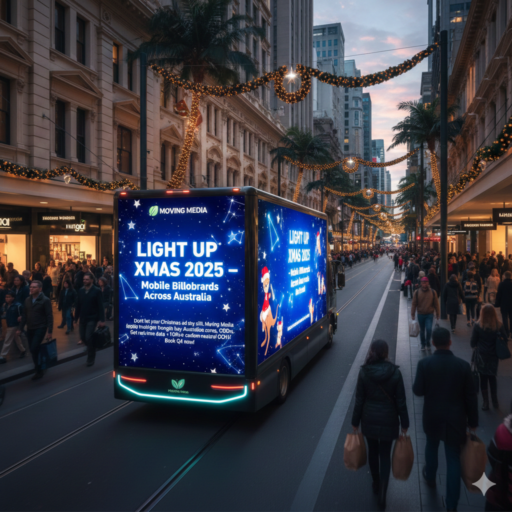 Light Up Xmas 2025 – Mobile Billboards Across Australia
