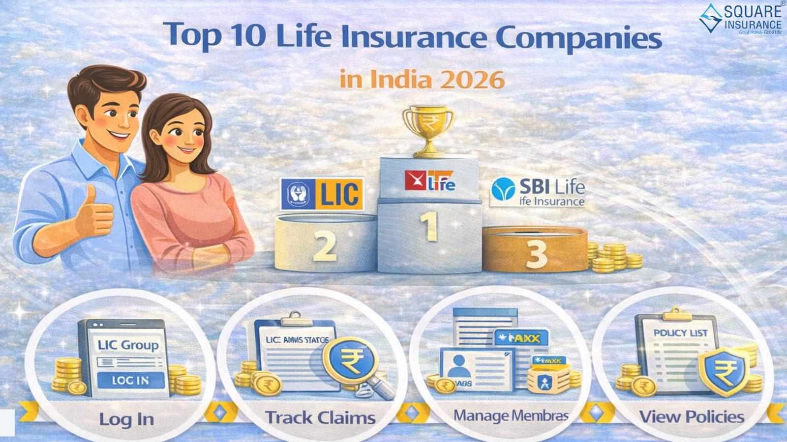 Top 10 Life Insurance Companies in India 2026