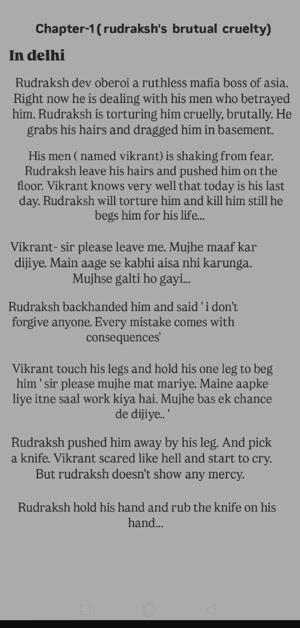 Chapter-1 ( Rudraksh brutual cruelty)