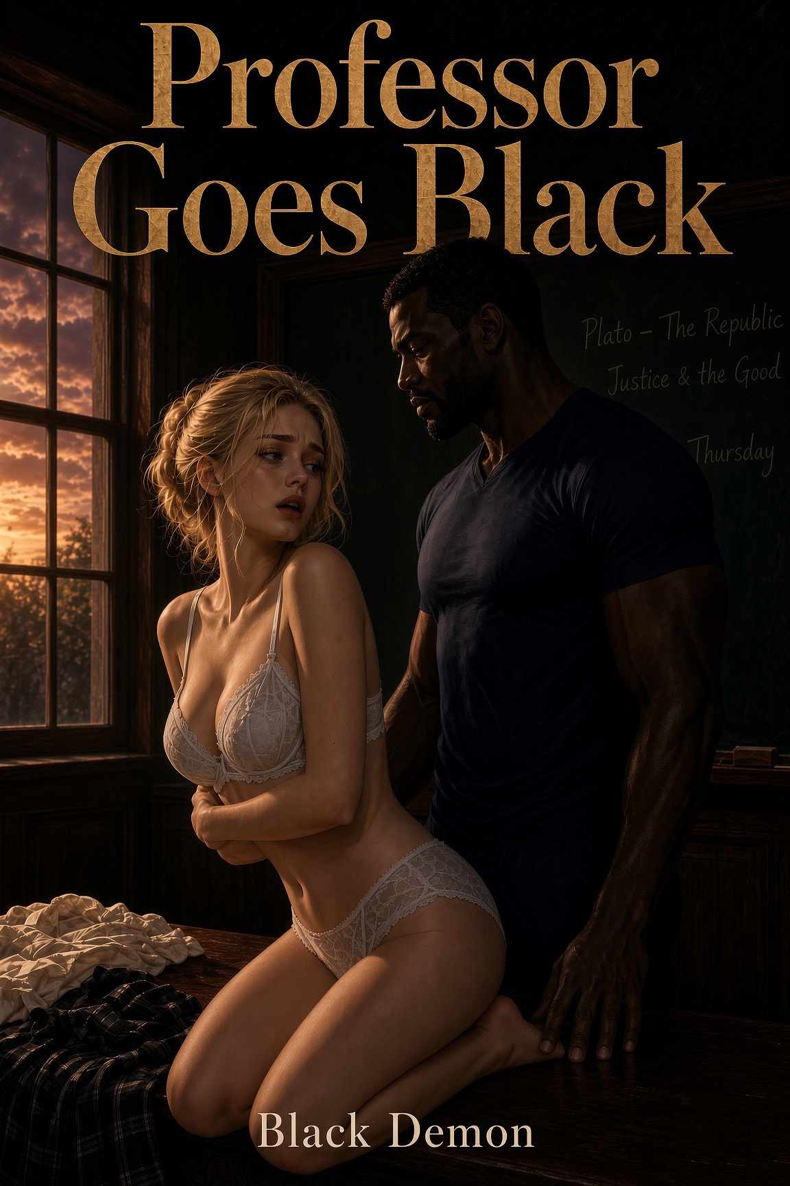 Professor Goes Black