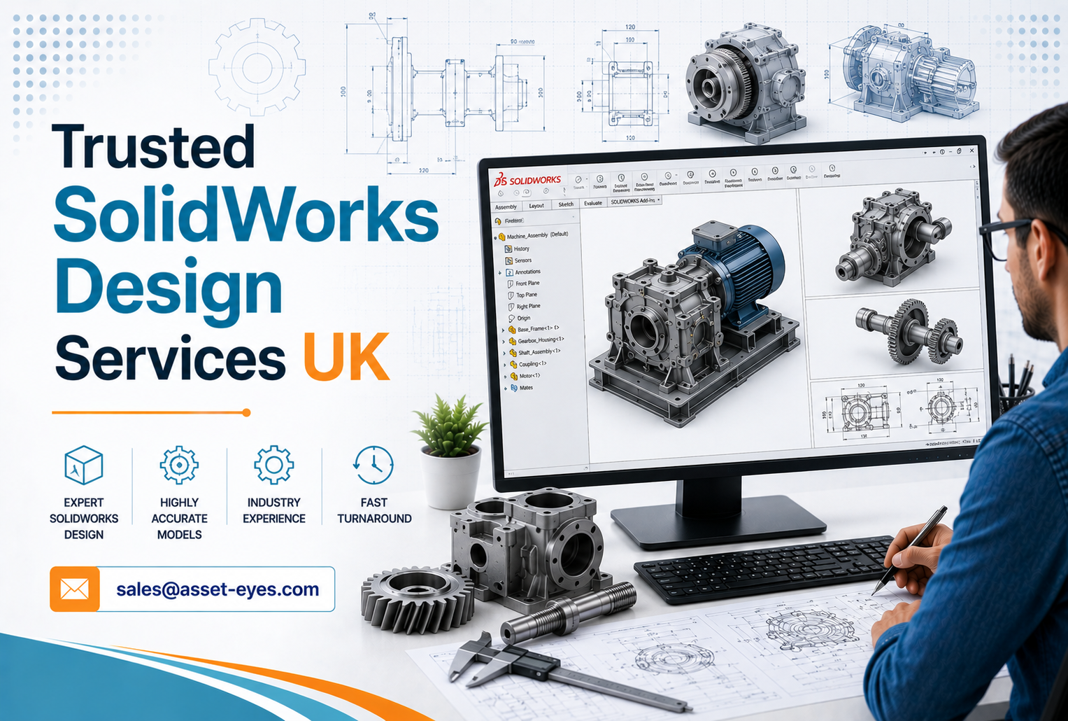 Trusted SolidWorks Design Services UK