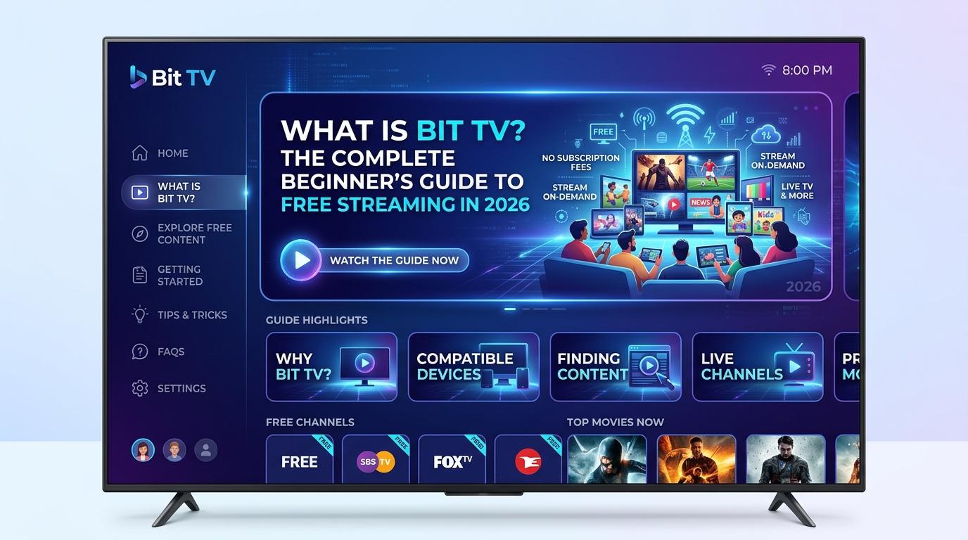 What Is Bit TV? The Complete Beginner’s Guide to Free Streaming in 2026
