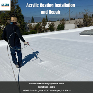 Installation and Repair: Acrylic Coating Services