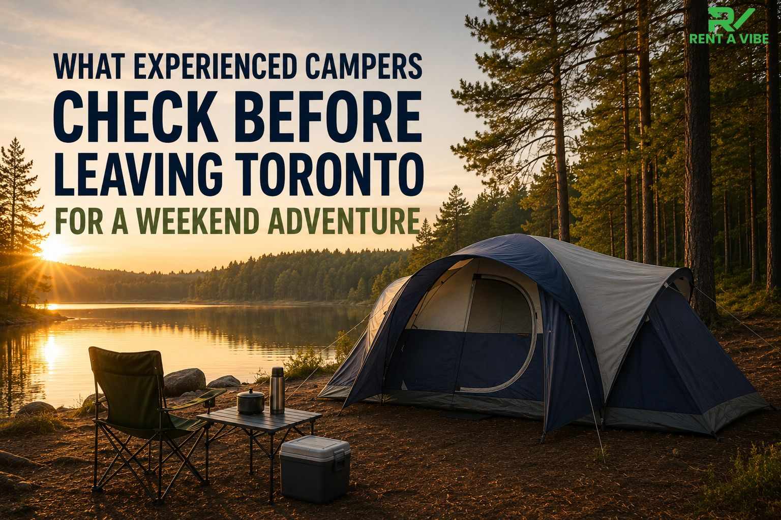 What Experienced Campers Check Before Leaving Toronto for a Weekend Adventure