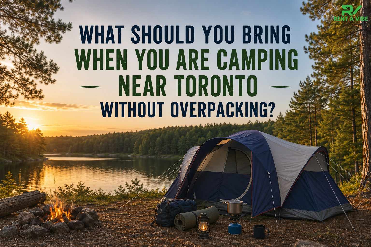 What Should You Bring When You Are Camping Near Toronto Without Overpacking?