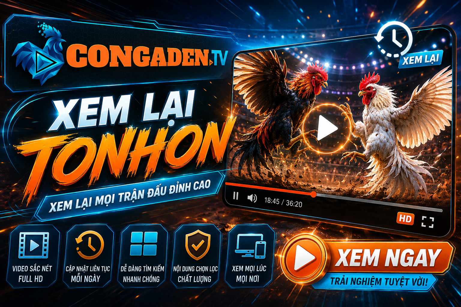 Xem Lại TONHON Trên CON GÀ ĐEN Và Xu Hướng Xem Lại Nội Dung Trực Tuyến