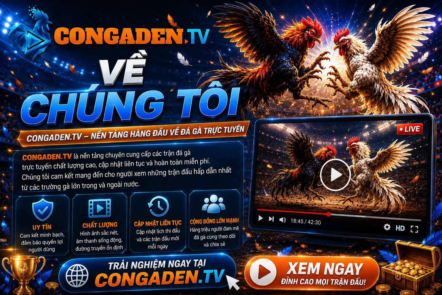 Về Chúng Tôi - Hành Trình Phát Triển Của Con Gà Đen