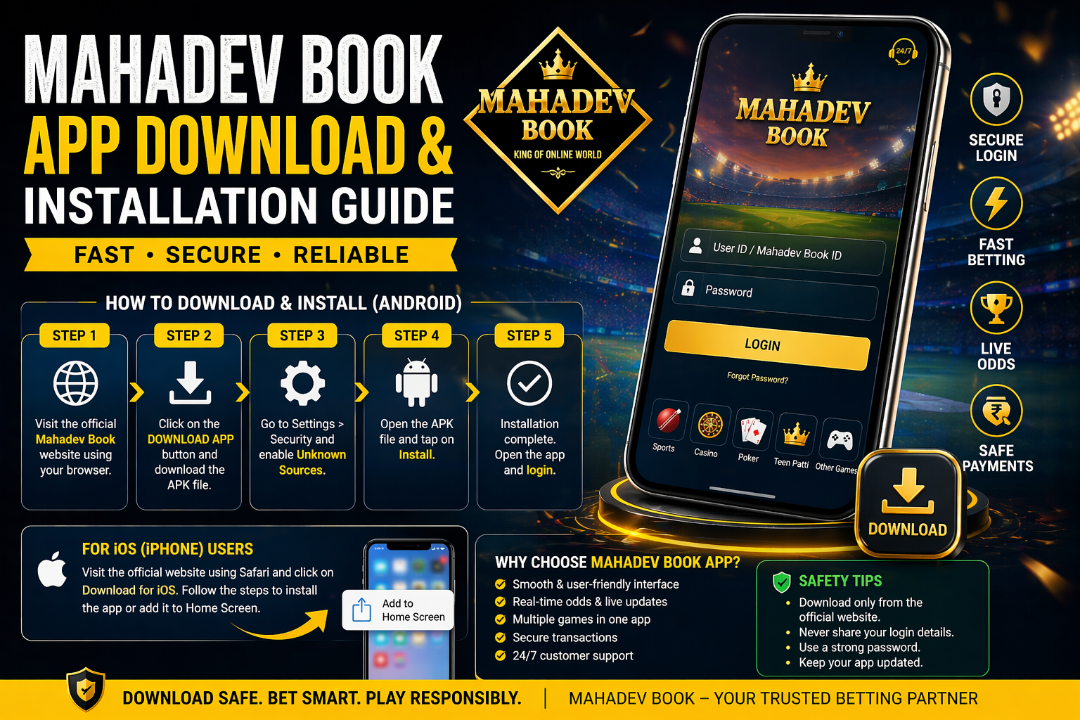 Mahadev Book App Download & Installation Guide (2026)